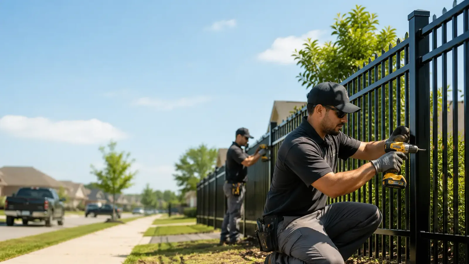 Metal Fence Installation in Mcconnell, IL